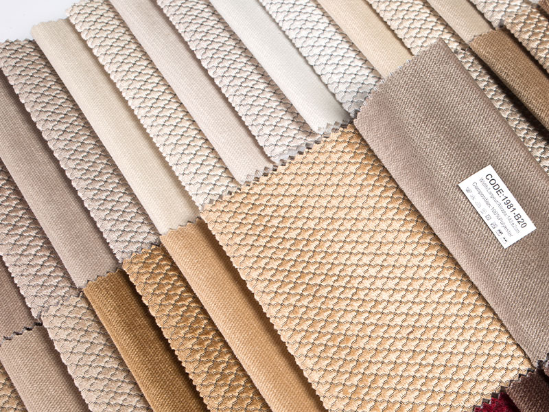 Mjuk Jacquard Fleece -tyg för soffor och andra hushållsartiklar