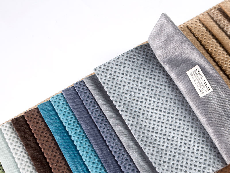 Lyxig Jacquard Fleece -tyg för heminredning