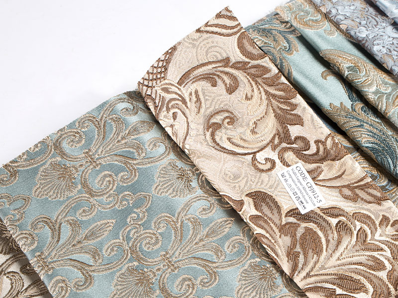 Premiumgarnfärgat Jacquard -tyg för heminredning - Högkvalitativ och hållbar