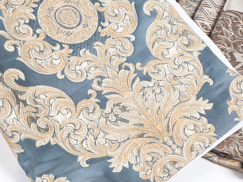 Garnfärgat Jacquard -tyg - perfekt för klädsel och draperi