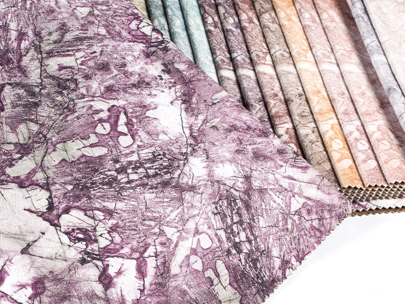High -end tryckt emboss laminering Velvet Fabric - Utsökt och elegant