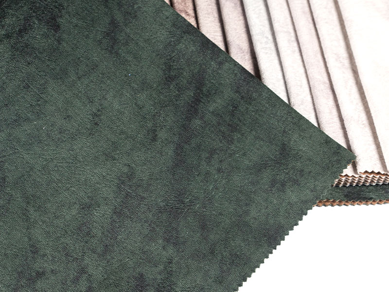 Mångsidig tryckt prägling Laminering Velvet Tyg för kläder och accessoarer