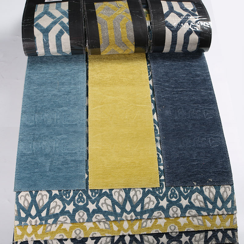 Chenille jacquard klädsel