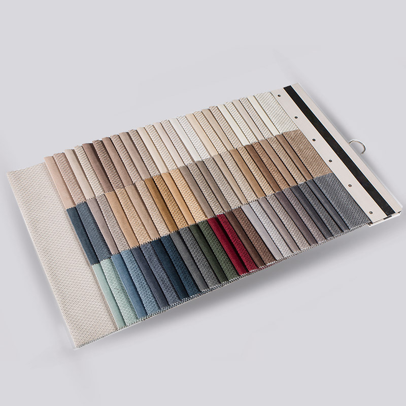 Jacquard fleece tyg