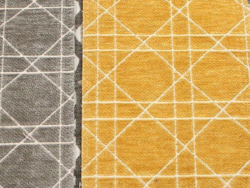 Chenille Jacquard klädseltyg för soffa kudd soffstolskydd mdn972