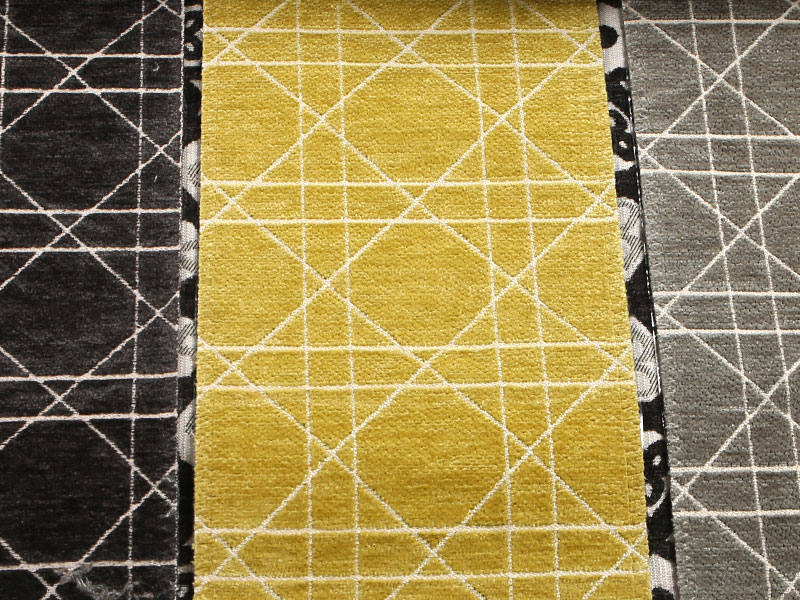Chenille Jacquard klädseltyg för soffa kudd soffstolskydd mdn972