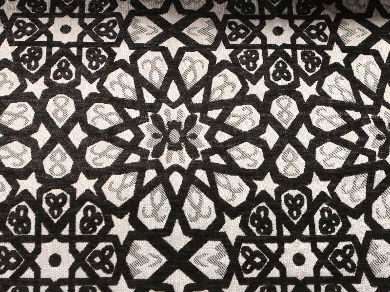 Chenille Jacquard klädseltyg för soffa kudd soffstolskydd mdn972
