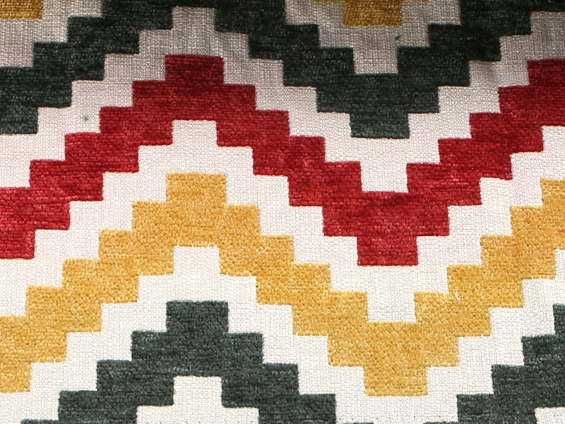 Chenille Jacquard klädseltyg för soffa kudd soffstolskydd mdn972
