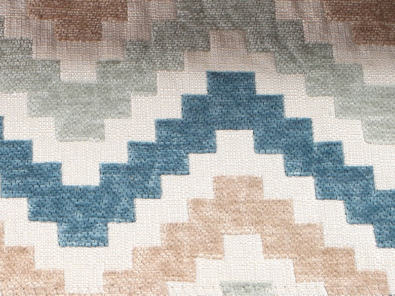 Chenille Jacquard klädseltyg för soffa kudd soffstolskydd mdn972