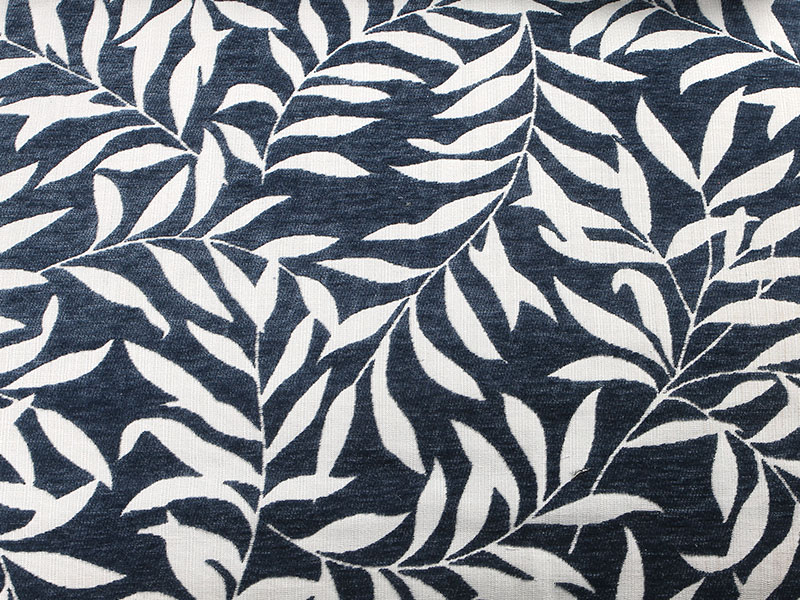 Blomma mönster Jacquard chenille gardin soffa klädsel tyg mdn975