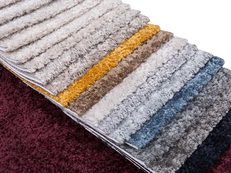 250 - 520gsm fast färg chenille klädsel tyg