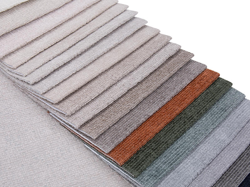 250 - 520gsm fast färg chenille klädsel tyg