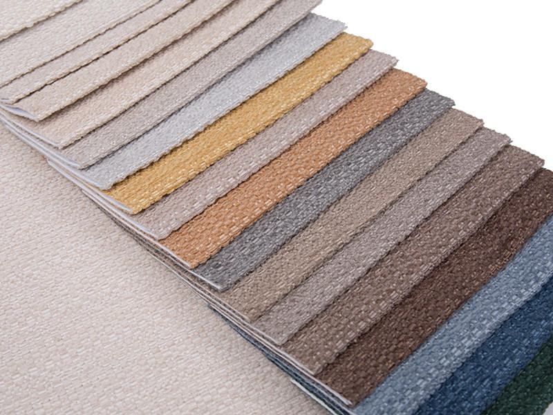 250 - 520gsm fast färg chenille klädsel tyg