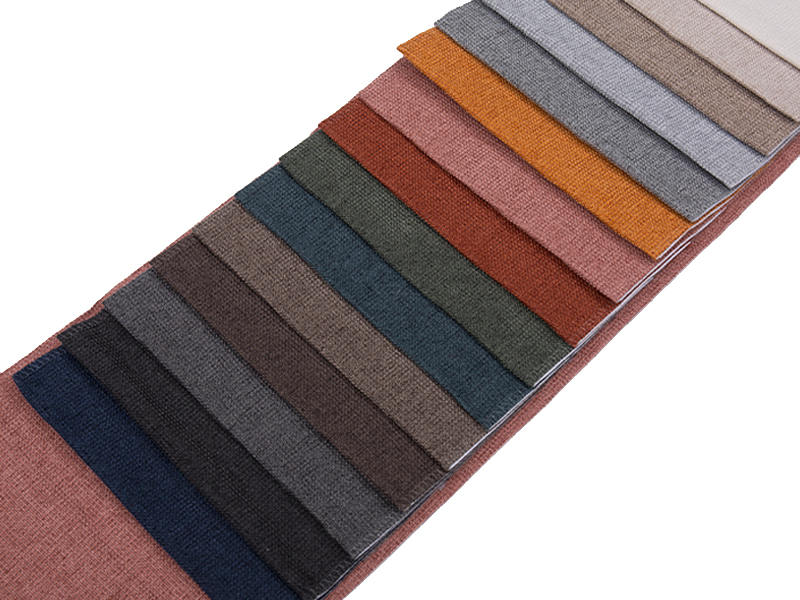 250 - 520gsm fast färg chenille klädsel tyg