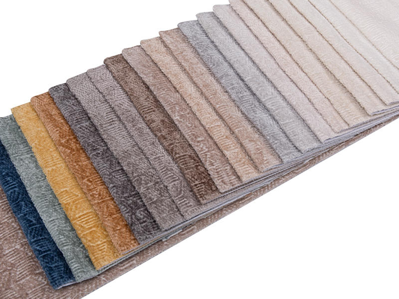 250 - 520gsm fast färg chenille klädsel tyg