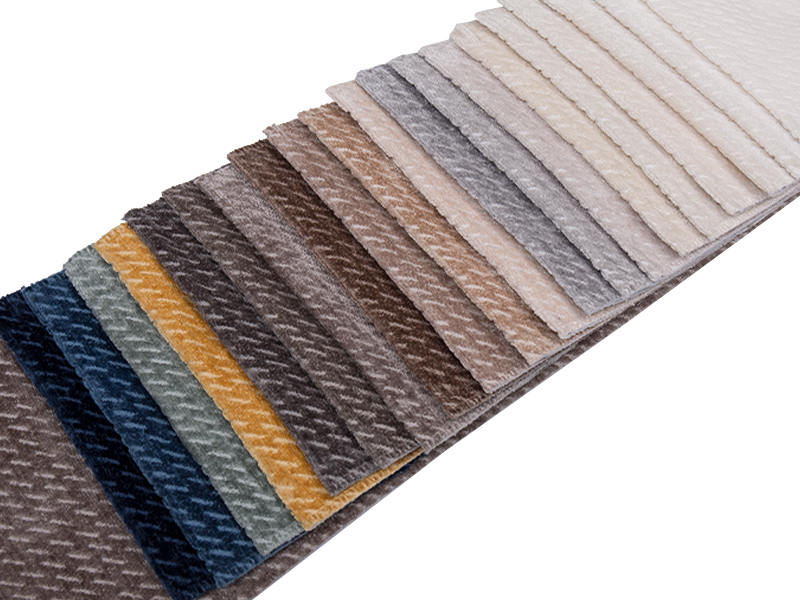 250 - 520gsm fast färg chenille klädsel tyg